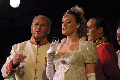 Heinz Maraun als Frst Ypsheim-Gindelbach in der Operette "Wiener Blut"